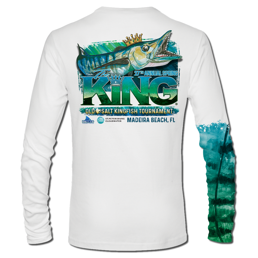 The KING - Spring 2020 Long Sleeve - Performance - Fishing Tournament T-Shirt