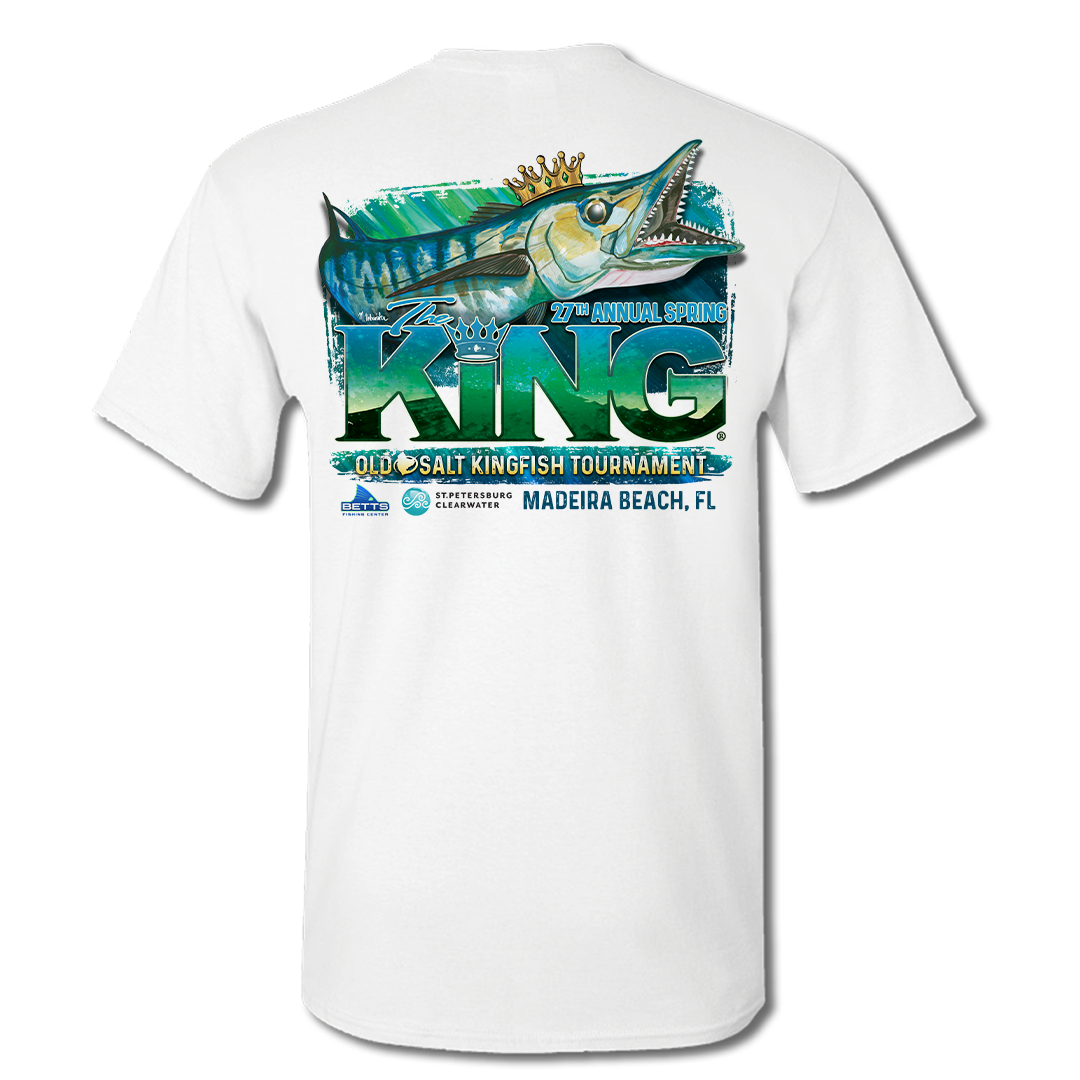 The KING - Spring 2020 Short Sleeve - Performance - Fishing Tournament T-Shirt