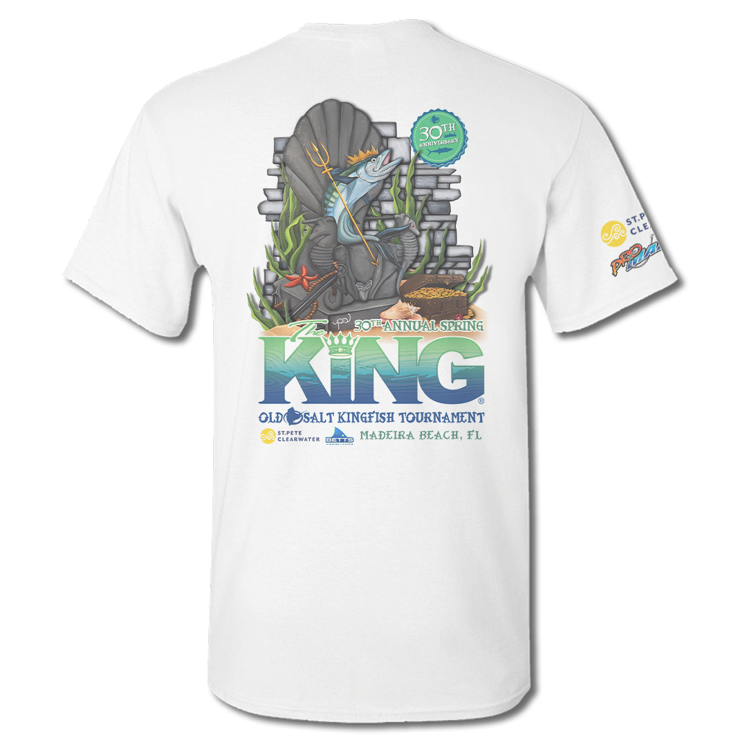 The KING - Spring 2023 - Men&#39;s Short Sleeve Shirt - White