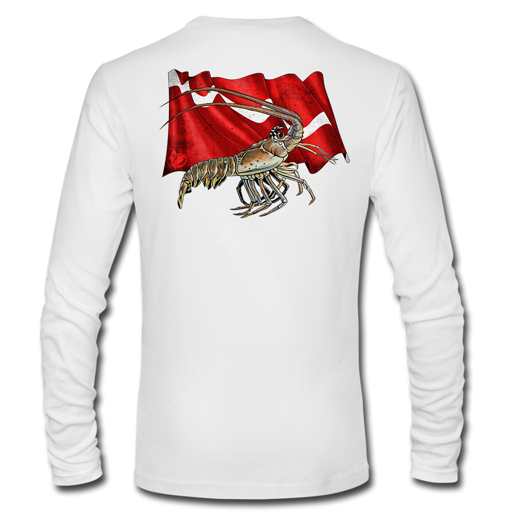 Spiny Lobster Long Sleeve Performance T Shirt