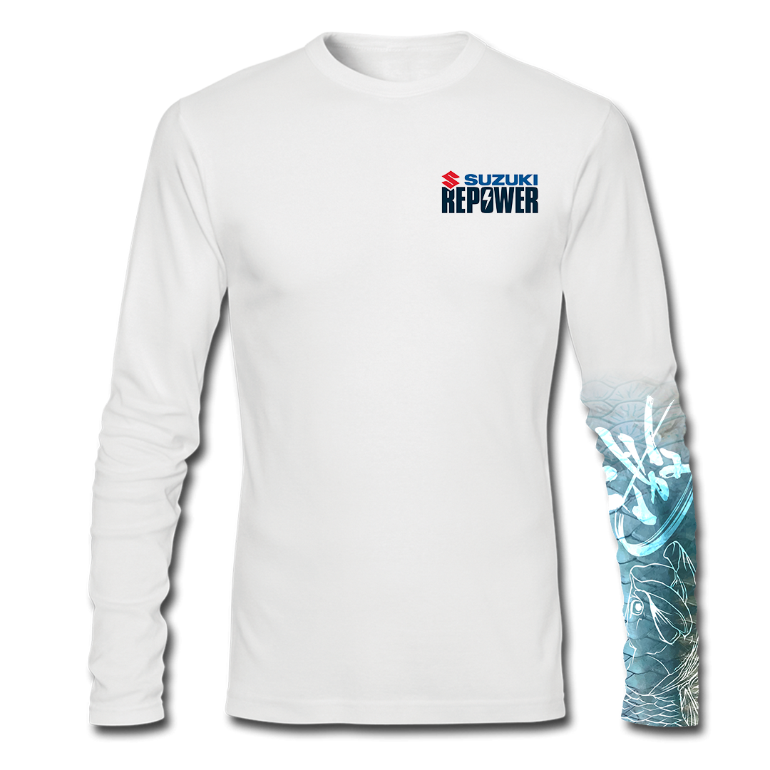 Suzuki Repower Inshore - Long Sleeve Performance Fishing T-Shirt