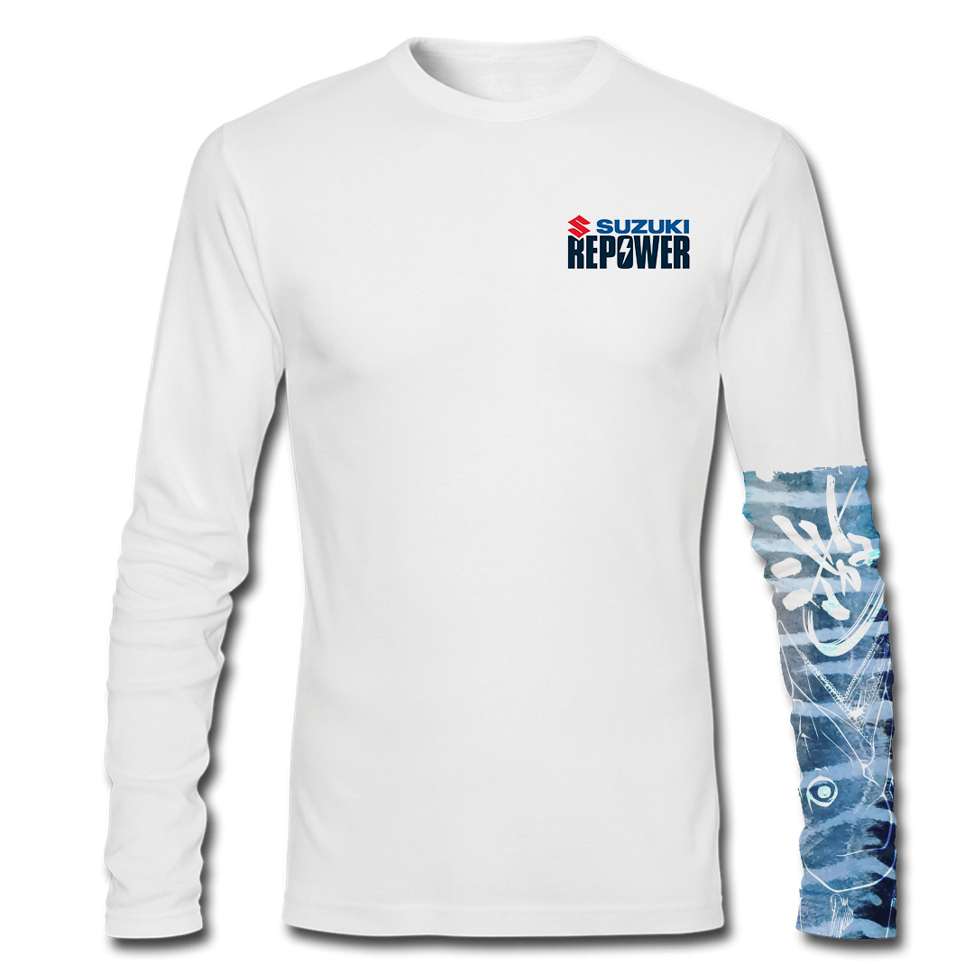 Suzuki Repower Offshore - Long Sleeve Performance Fishing T-Shirt