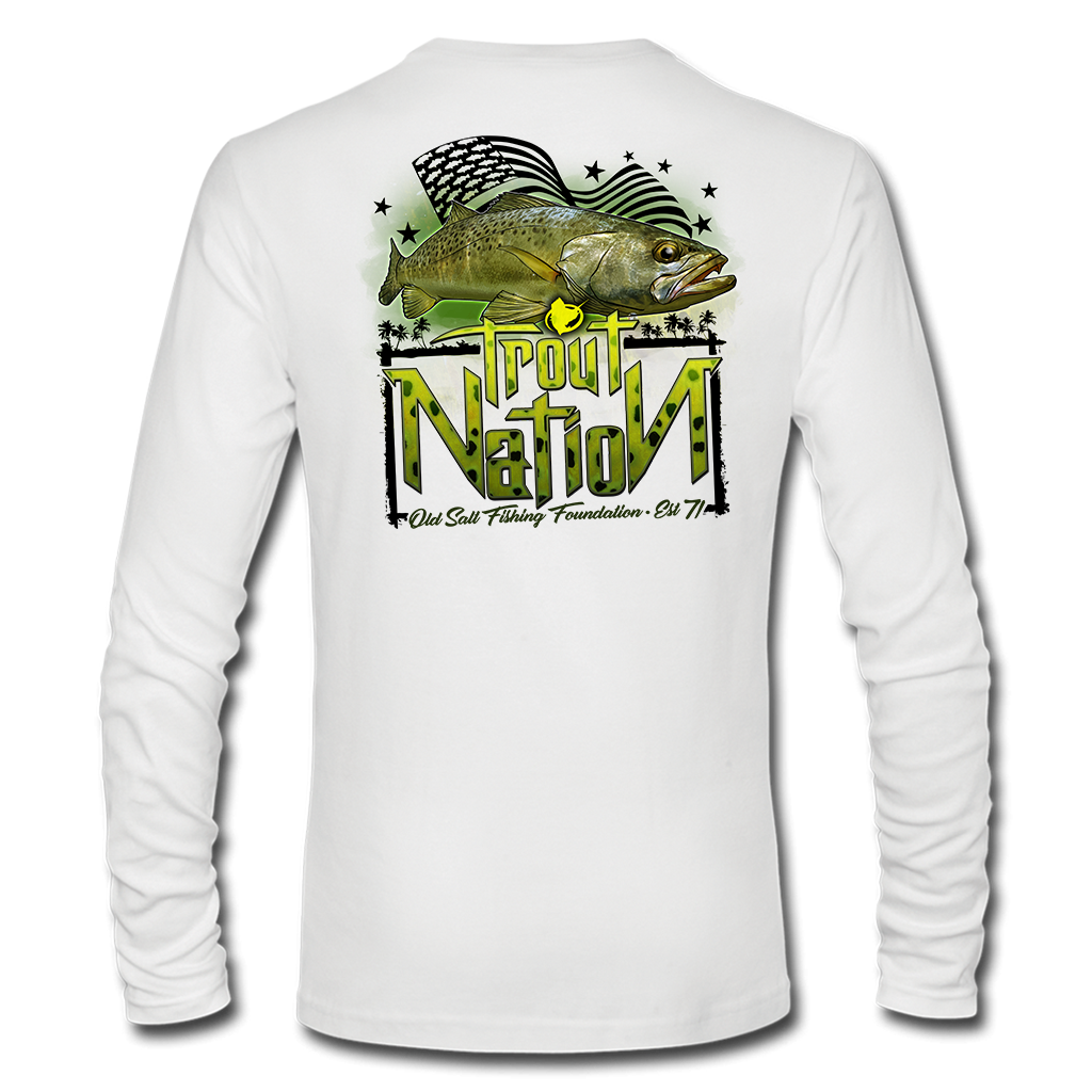 Trout Nation Long Sleeve Performance T-Shirt